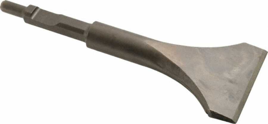 3" Wide Head, 7-1/2" Long, Cold Flat Chisel