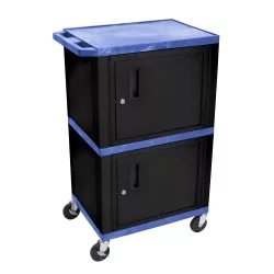 42 Tuffy A/V Cart Double Cabinet