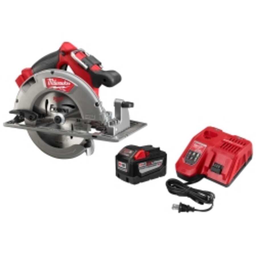 M18 FUEL 7-1/4 Circ Saw w/ 9.0 Battery Starter Kit