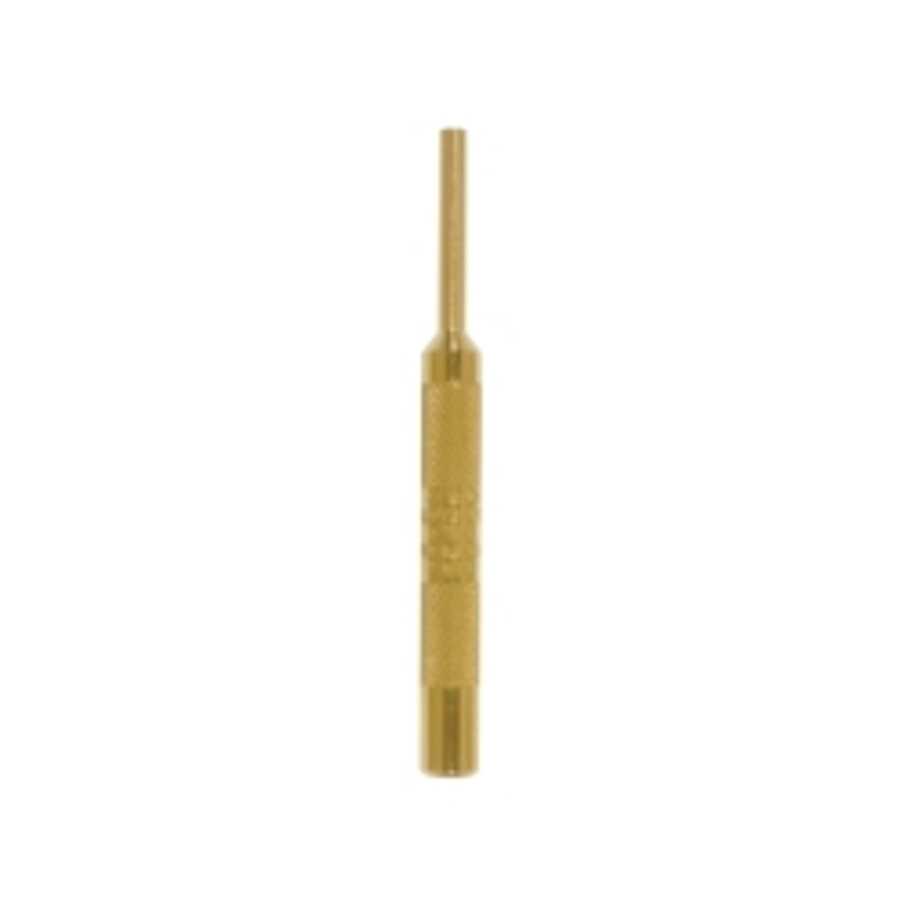 BRASS PUNCH PIN 1/8 X 1 X 4 ON .250 ROUND