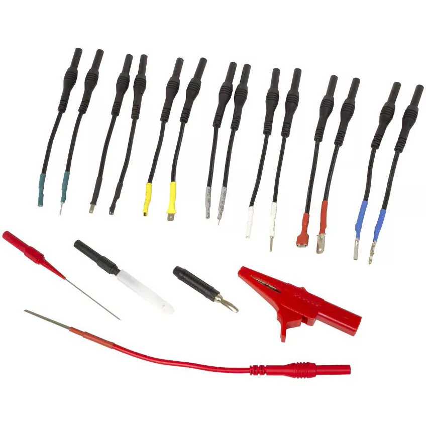 TEST PROBES KIT, 19 PC. TEST PROBES KIT, 19 PC.
