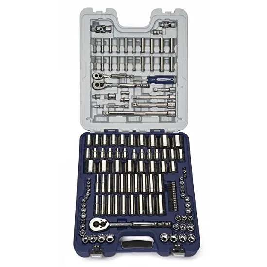 (image for) 138 PIECE 1/4", 3/8", 1/2" DRIVE SOCKET