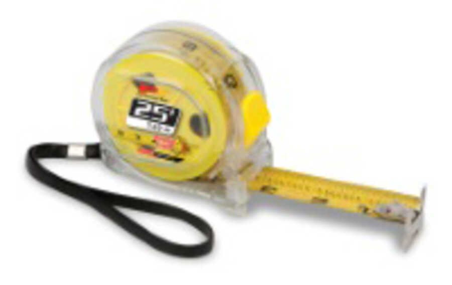 25" Clear Tape Measure