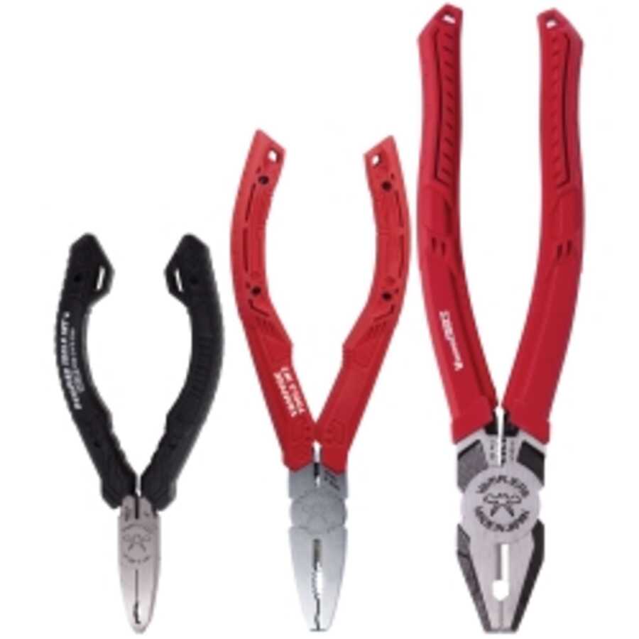 VAMPLIERS 3-PC SET S3C 5" Mini, 6.25" and 8" Pro