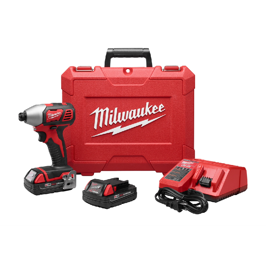 M18 1/4" HEX COMPACT IMPACT DRIVER KIT