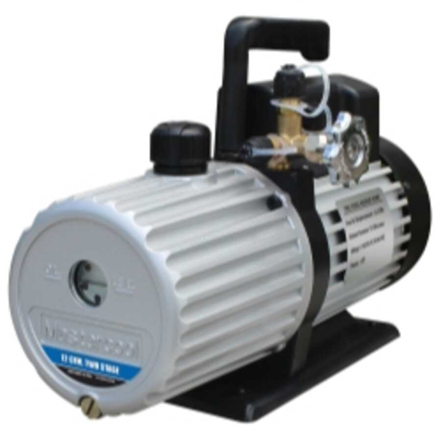 12 cfm 2 stage deep vacuum pump