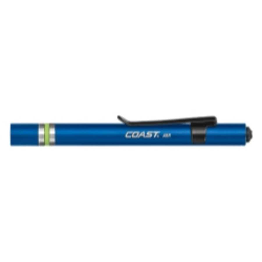 A8R Rechargeable Flashlight blue body in gift box