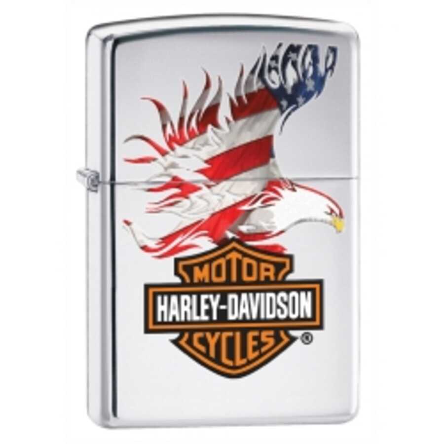 HARLEY-DAVIDSON FLAG EAGLE, HIGH POLISH CHROME