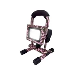 (image for) PRO - Rechargeable LED Floodlight 10W 4HR Pink Cam