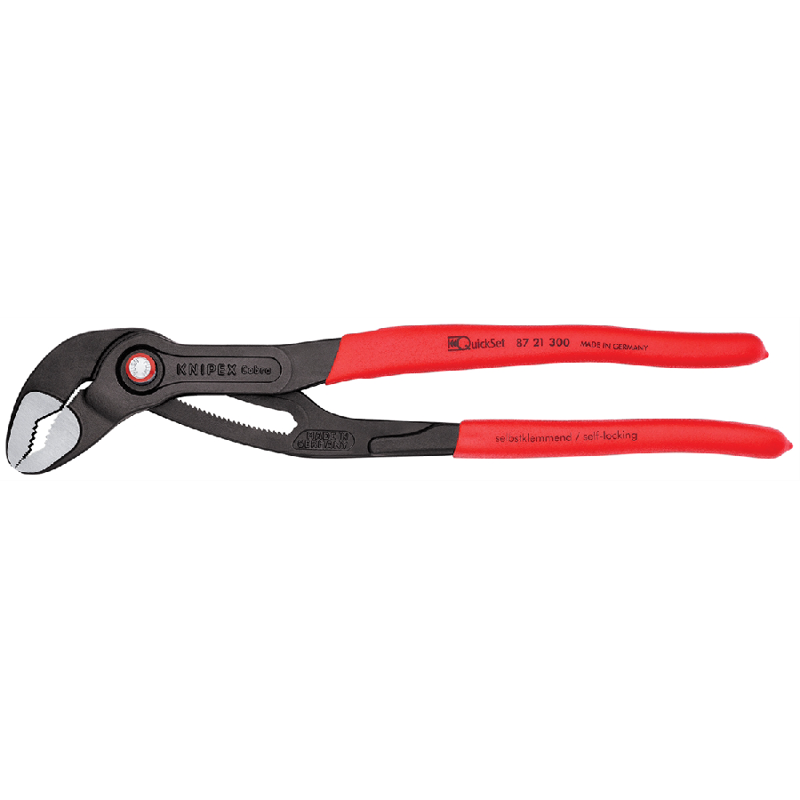 KNIPEX 12" Cobra QuickSet Water Pump Pliers Adjustable Tool