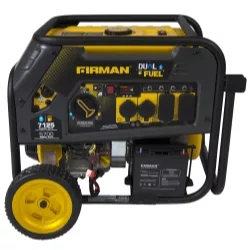 H05751 5700/7100W Dual Fuel Generator w/Ele Start