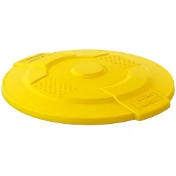 Suncast Commercial 32 Gal Utility Lid Yellow