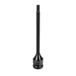 1/2\" DR. 1/4\" HEX IMPACT SOCKET 6IN. 1/2\" DR. 1/4\" HEX IMPACT SOCKET 6IN.