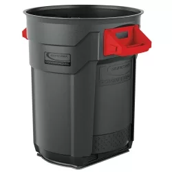 Suncast Commercial Blow Molded Utility Trash Can