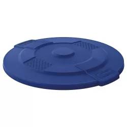 Suncast Commercial 55 Gal Utility Lid Blue