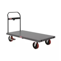 (image for) Suncast Commercial HD Metal Platform Truck 30 x 60