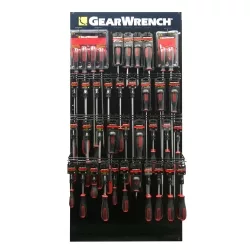 Dual Material Screwdrivers Display
