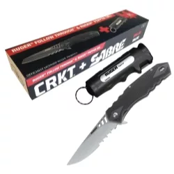RUGER Follow-Through Folding Knife with Pepper Gel