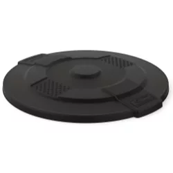 Suncast Commercial 55 Gal Utility Lid Black