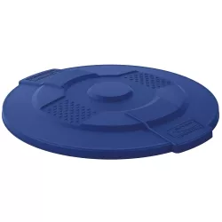 Suncast Commercial 44 Gal Utility Lid Blue