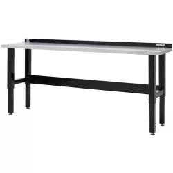 8 FOOT WORKBENCH WITH STAINLESS STEEL SURACE