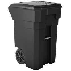 Suncast Commercial 65 Gal Wheeled Trash Can