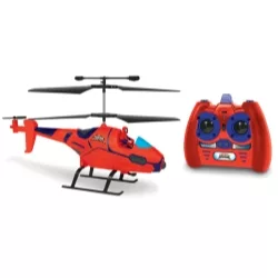 Spiderman with Figure Marvel Helicopter