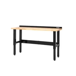 6 FOOT WORKBENCH WITH BUTCHER BLOCK SURFACE
