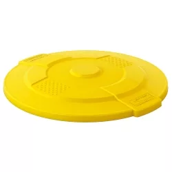 Suncast Commercial 55 Gal Utility Lid Yellow