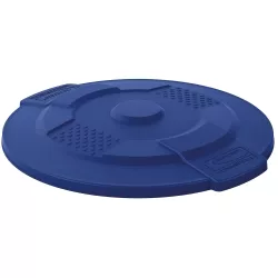 Suncast Commercial 32 Gal Utility Lid Blue