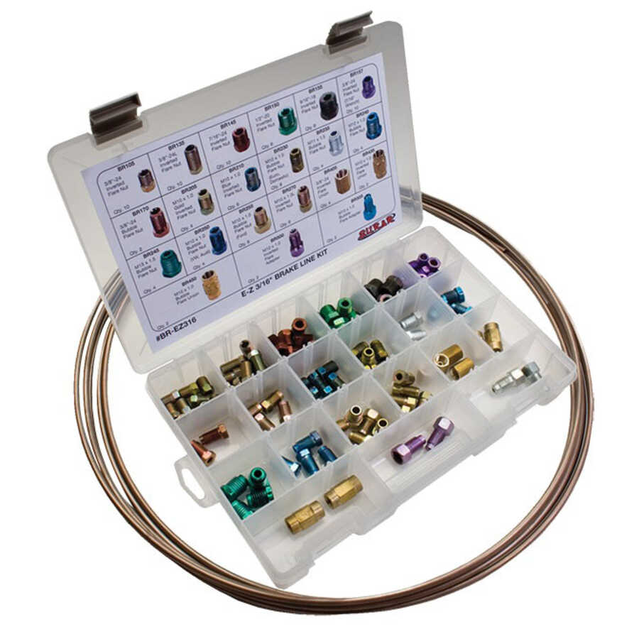 BRAKELINE KIT 3/16"