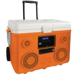 KoolMax Bluetooth Cooler Audio - Orange (image for) KoolMax Bluetooth Cooler Audio - Orange