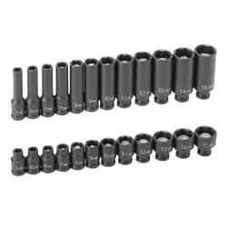 1/4"DR 24PC STD DP MAG
