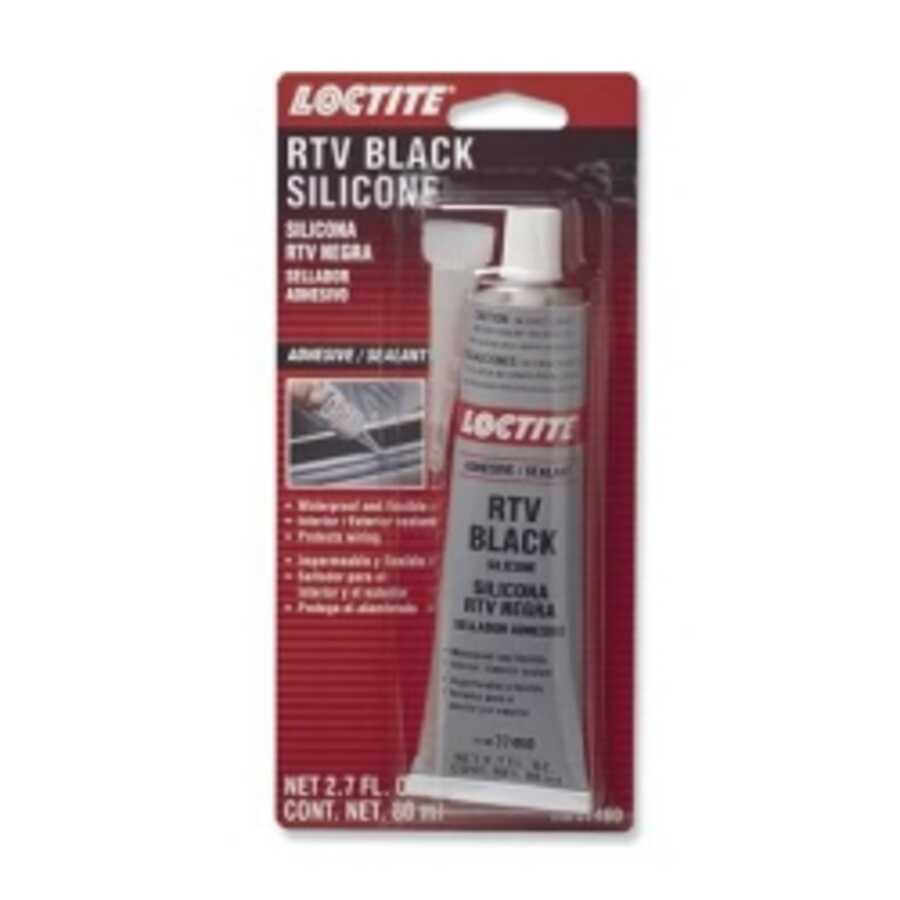 RTV Silicone Black - Adhesive/