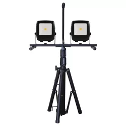8000 LUMEN LED WORK LIGHT W/ DBL TRIPOD 8000 LUMEN LED WORK LIGHT W/ DBL TRIPOD