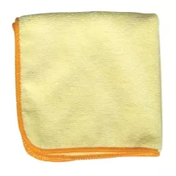 Detailers 12"x12" Yellow micofiber cloth Bag of 12
