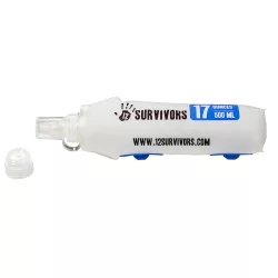 12 SURVIVORS COLLAPSIBLE WATER .5L BOTTLE 12 SURVIVORS COLLAPSIBLE WATER .5L BOTTLE