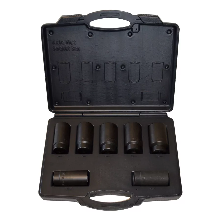 7PC AXLE NUT SOCKET SET