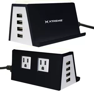 2 Outlet Surge Desktop Power