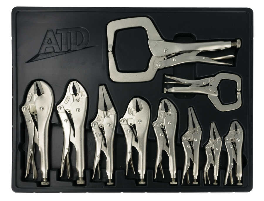 10PC LOCKING PLIERS SET