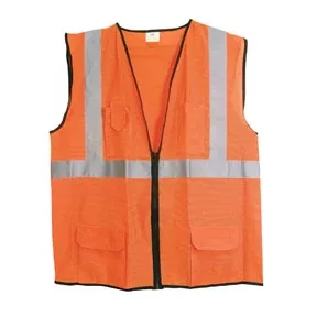 (image for) CLASS 2 SURVEY VEST ORG XL
