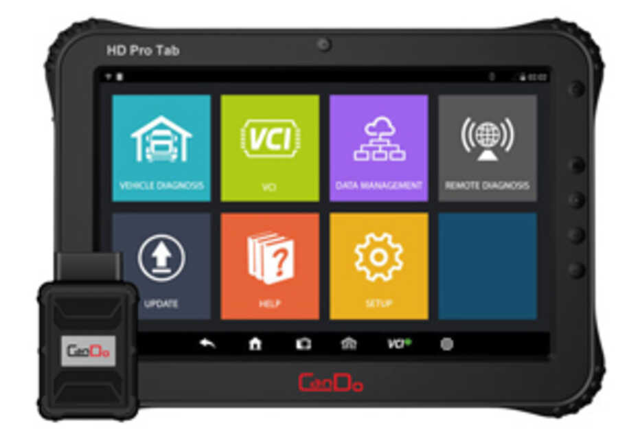HD Pro Tablet Diagnostic Scan