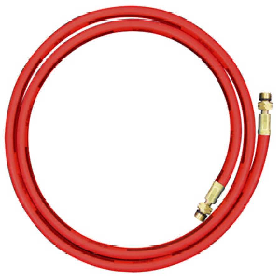 60" RED 1234YF HOSE