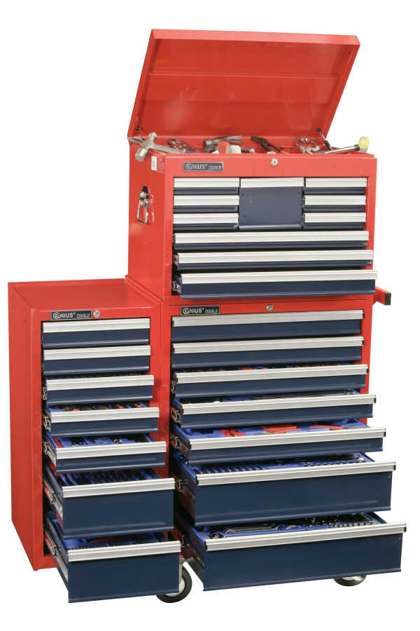 Genius Tools 548PC 1/4" & 1/2" Dr. Metric & SAE Master Tool Set