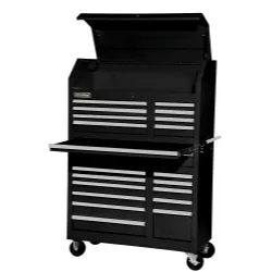 42" 20 Drawer Black Tool Wall w/Ball Bearings