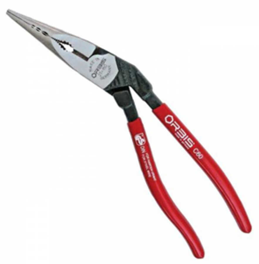 8" Angled Long Nose Pliers