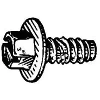 1/4" -14 x 5/8" Slotted Hex