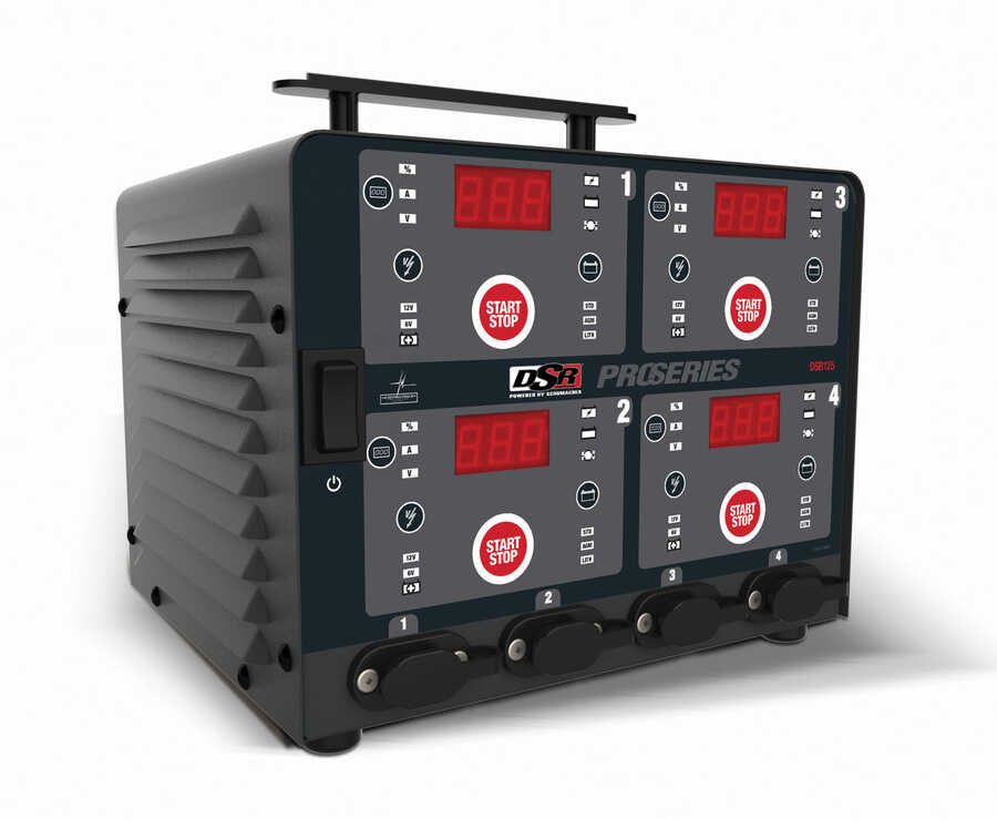Schumacher Electric | DSR125 | Schumacher DSR125 4-Bank Automatic Battery Charger