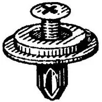 Plastic Screw Rivet - Honda