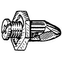 Bumper Screw Rivet - Honda